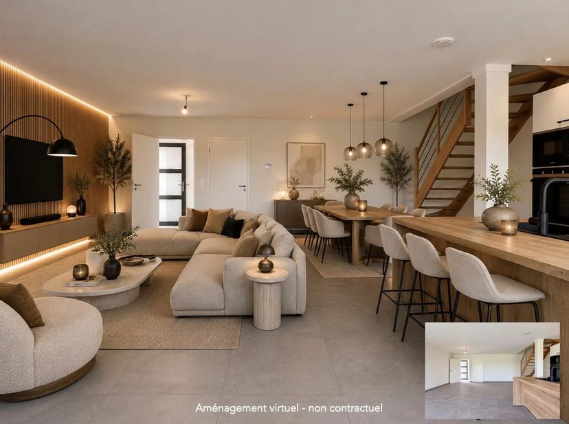 Il y a des maisons dans lesquelles on se projette dès les premiers instants.<br />
Située dans un environnement calme et verdoyant à Mettet, cette sup