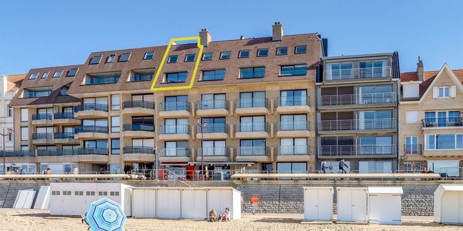 Appartement te koop in Zeedijk De Haan 5 bus 0401, 8420 Klemskerke