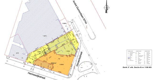 Grond te koop in Hermesdijkstraat 2, 3600 Genk