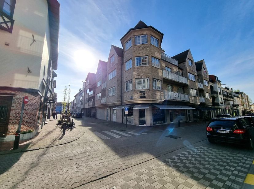 Sur l'un des meilleurs emplacements d'angle du centre de Heist se trouve ce commerce, actuellement connu comme une épicerie de grande qualité. La larg
