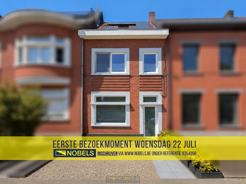 1ste bezoekdag woensdag 22 juli! Inschrijven kan via www.nobels.be onder referentienummer 4354298.<br />
<br />
INSTAPKLARE STARTERSWONING, ideaal voo