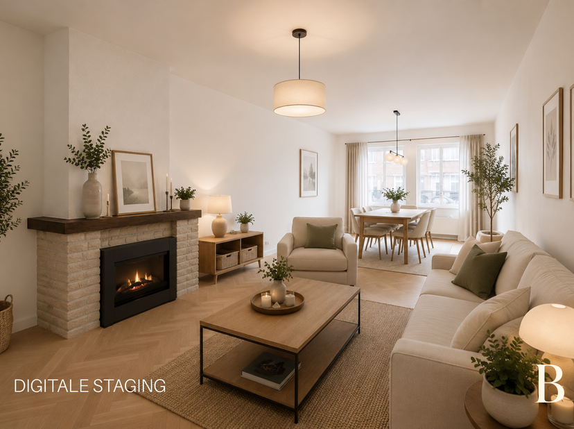 Appartement met zonnig terras<br />
Locatie:<br />
Dit appartement is gelegen in de Oranjestraat, op een centrale locatie in Antwerpen-Noord. Dankzij