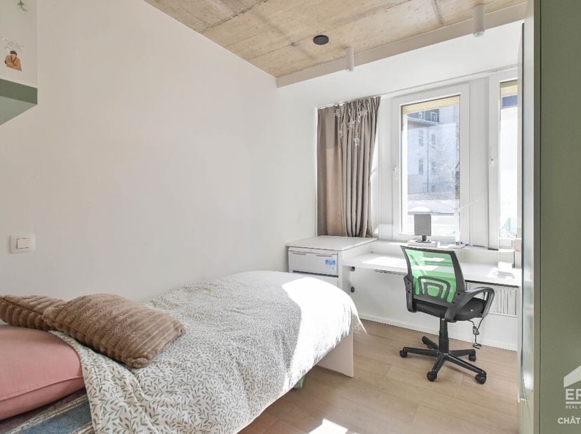 Bruxelles : kot étudiant à vendre, situé dans un quartier recherché et stratégique, à proximité immédiate des pôles universitaires, des transports en