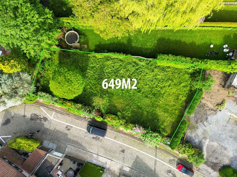 Bouwgrond van 660m²
