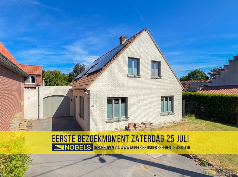 1ste bezoekdag zaterdag 25 juli! Inschrijven kan via www.nobels.be onder referentienummer 4349416.<br />
<br />
INSTAPKLARE EN ENERGIEZUINIGE HALFOPEN