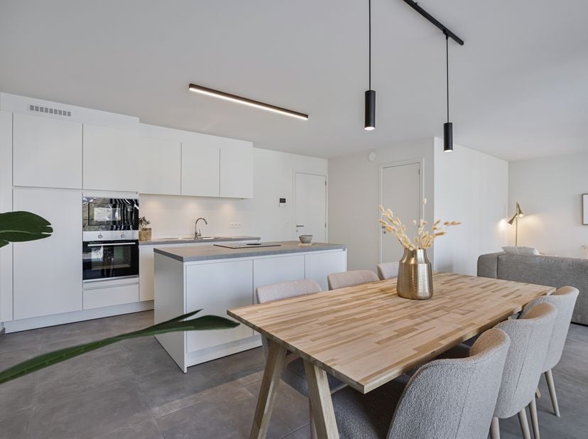 Van de hand van Berkein Architecten bevindt zich in het hartje van De Panne Residentie Georges. Deze kleinschalige residentie omvat 11 kwaliteitsvolle