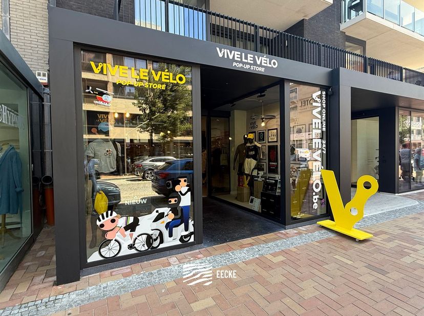 Res. Falstaff GV01 - Handelspand op centrale ligging in de winkelstraat van Nieuwpoort-Bad - Gelijkvloerse oppervlakte van ca. 86 m², met gevelbreedte