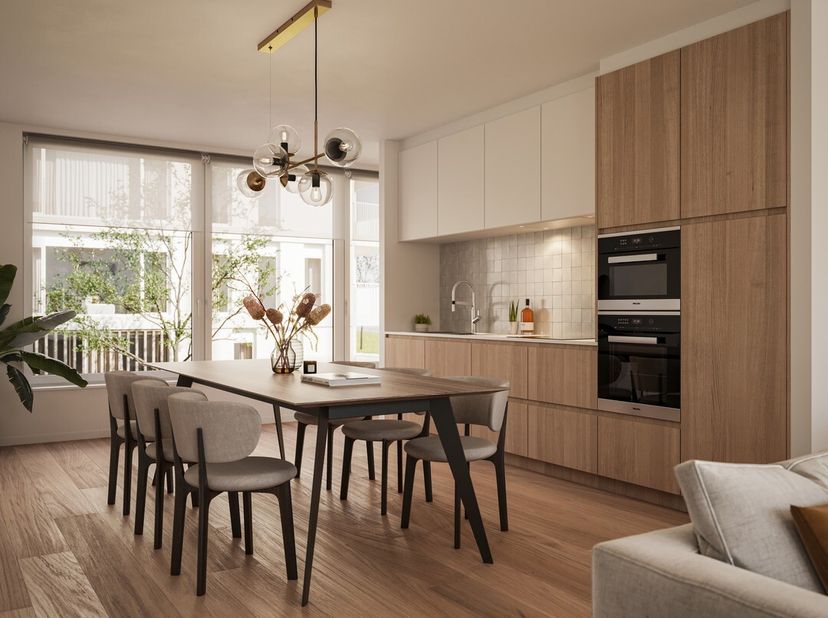 Dit appartement maakt deel uit van het nieuwbouwproject De Blauwe Parel - Residentie Santorini.<br />
Het appartement is gelegen op de eerste verdiepi