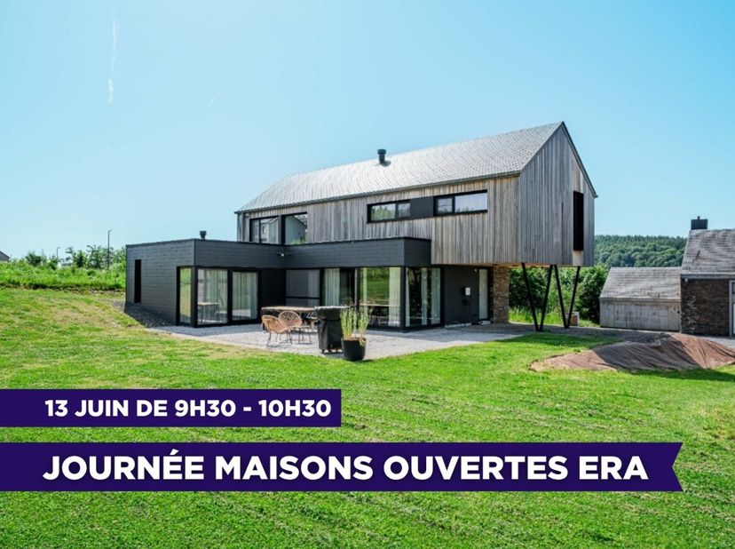 [[ DIT PAND NEEMT DEEL AAN DE ERA OPEN HUIZEN DAG OP 13/6 VAN 9:30 TOT 10:30 ]]ERA B-LUX heeft het genoegen u deze prachtige hedendaagse villa voor te