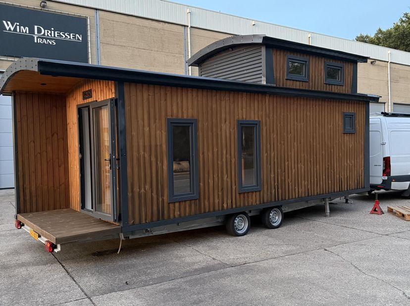 NIEUW TINY HOUSE - stacaravan - mobiele woning<br />
<br />
Dit Tiny House is volledig nieuw, nooit bewoond.<br />
<br />
✅ Direct leverbaar<br />
✅ M