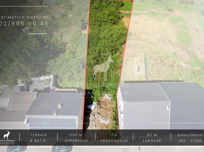 Referentie agentschap : v1298<br />
Wilt u het huis van uw dromen bouwen? En dat alles in een rustige en vredige omgeving? <br />
Wij bieden u deze pr