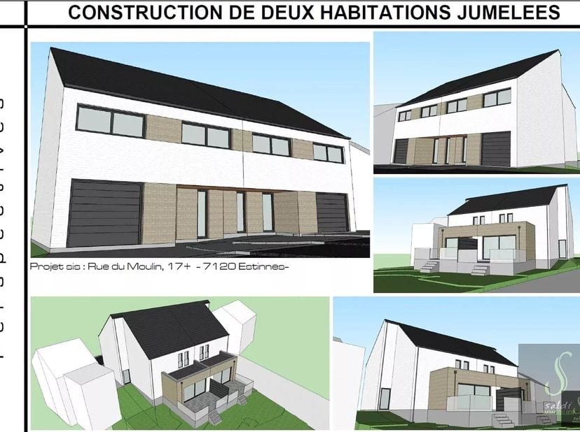 *** 1 MAISON RESERVEE ! ***<br />
A la recherche dun nouvel espace de vie?<br />
Nous vous proposons deux villas contemporaines 3 façades , chacune pr