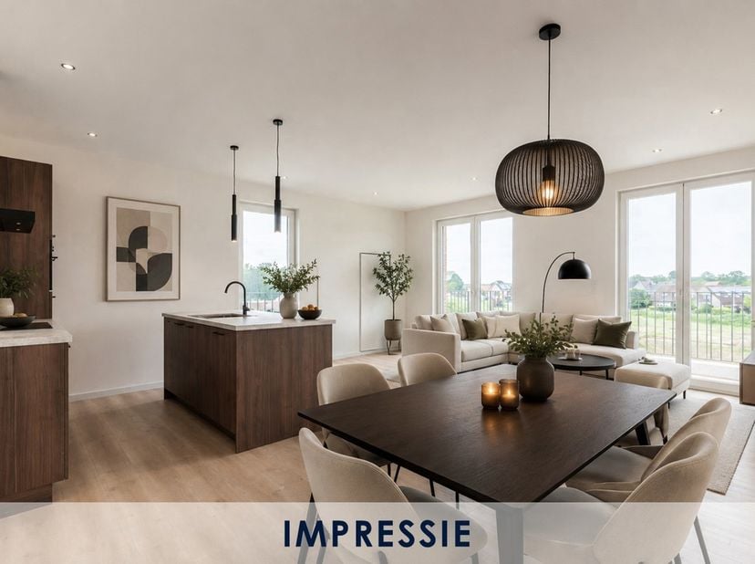 Appartement met uniek uitzicht op de gerestaureerde steenfabriek<br />
In het duurzame nieuwbouwproject SAS-Site in Sint-Jozef Rijkevorsel bevindt zic