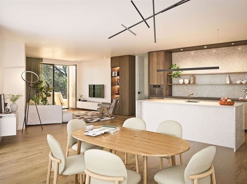 Residentie Two Wheelers est un projet de construction neuve comprenant 9 appartements élégants à l'angle de Bredabaan et Borrekenslei, dans le coeur a