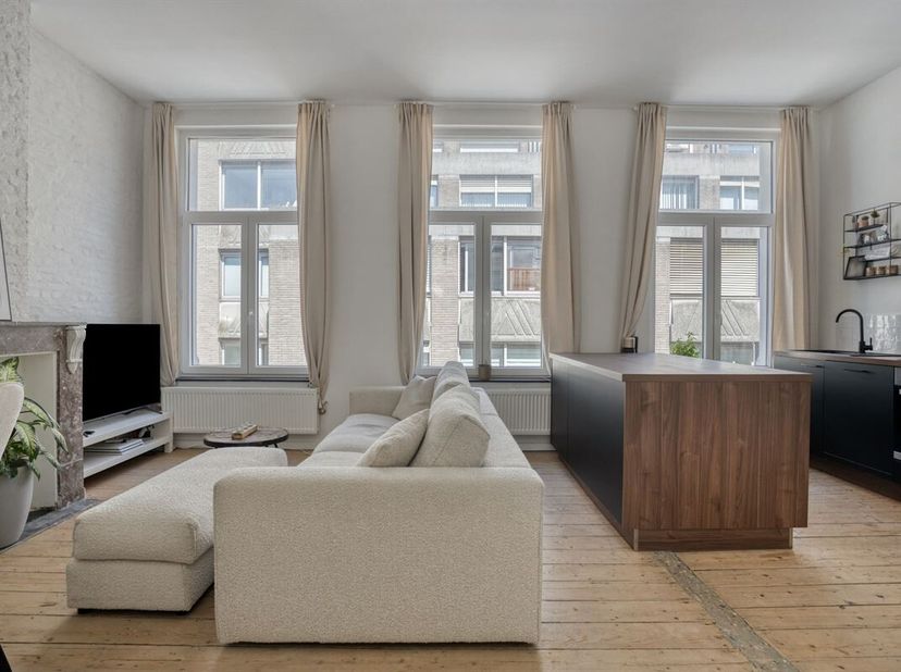 Dit gezellige appartement staat te koop in de Lange Herentalsestraat in het centrum van Antwerpen. De ligging is super centraal, vlakbij winkels, park