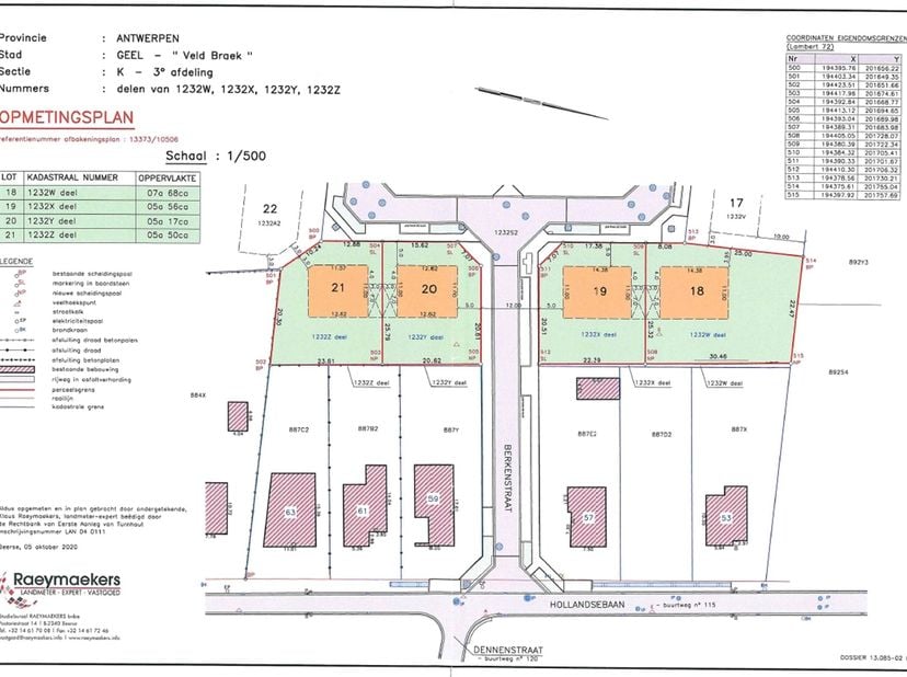 Terrain à bâtir pour développement ouvert à Geel (Lot 21).<br />
<br />
Ce terrain à bâtir bien situé est approprié pour un développement ouvert et