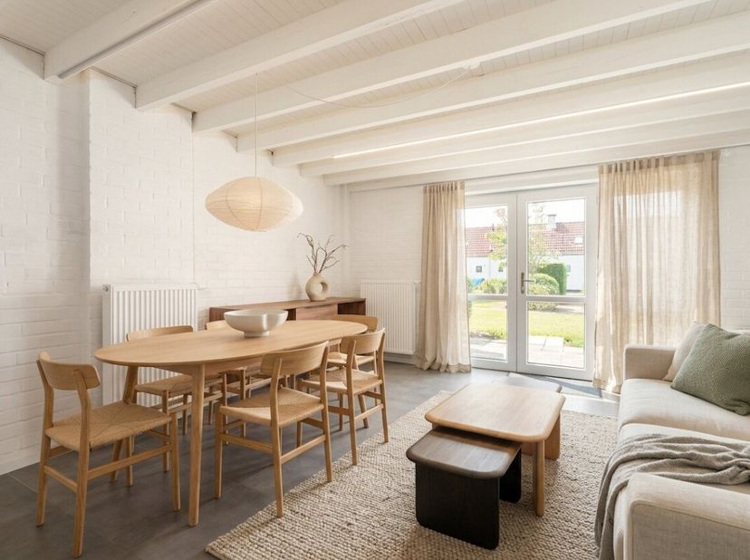 Te koop: gezellige vakantiewoning in Westende, gelegen in het rustige vakantiepark "'T Veld", op korte afstand van zowel het hinterland als de Zeedijk