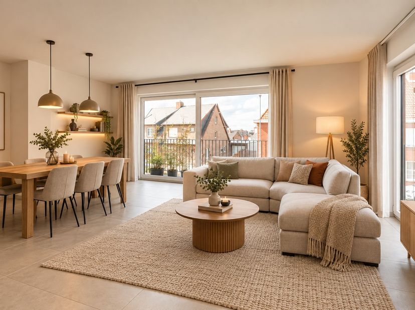 Appartement te huur in Juliaan Claerhoutstraat 7/01.01,
                    8710 Wielsbeke