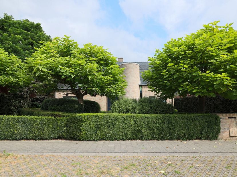 Sommige huizen voelen meteen als een thuis. Deze villa aan de Magdalena Vermeeschlaan is er zo eentje. Een plek met ruimte voor het hele gezin, een tu