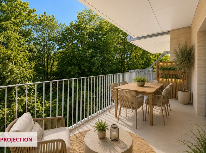 Appartement à louer à RUE COLONEL BOURG 135,
                    1140 Evere