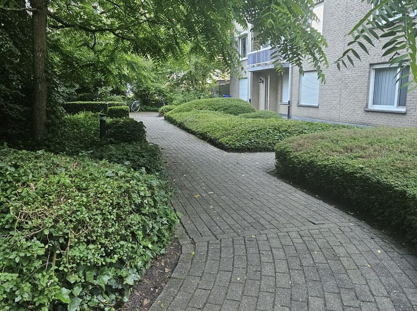 Zeer rustig gelegen Gelijkvloers appartement (Doodlopende straat)(Zeer rustige buren). Energie zuinig gas en  elektriciteit 100€/mnd.<br />
Nieuwe keu