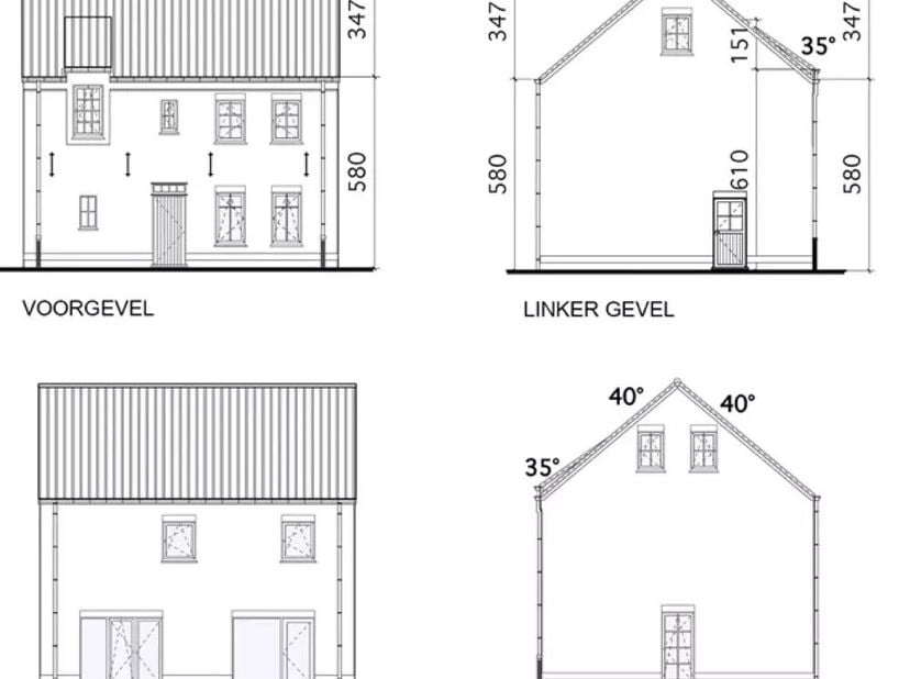 Op te richten open energiezuinige nieuwbouwwoning op een uitstekend gelegen perceel van 10a 85ca.<br />
<br />
Ligging: hoek Herebaan-West-Molenweg.<b