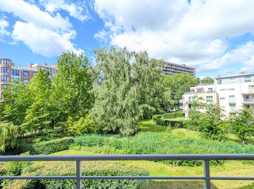 Immo Wauters presenteert u dit prachtige, volledig opgefriste appartement in Sint-Pieters-Woluwe. Het beschikt over een lichtrijke en ruime woonkamer