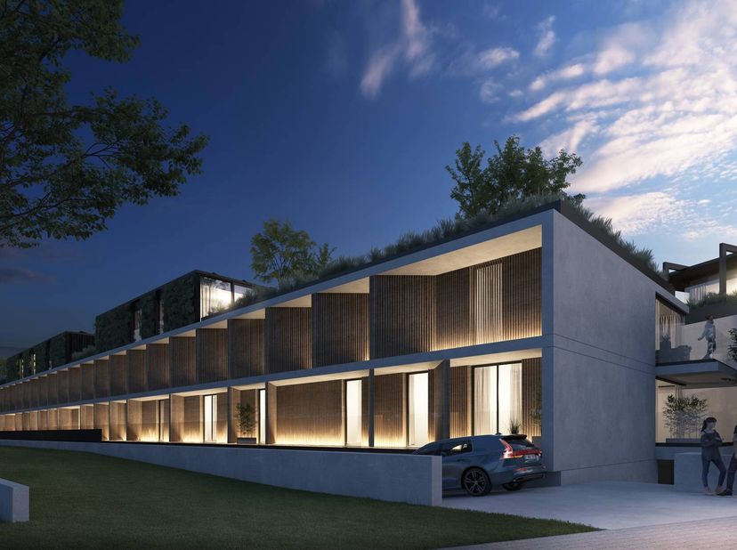 Ces places de parking à vendre sont situées dans le Project-Z à Zedelgem, le long de la Sint-Laurentiusstraat. <br />
<br />
Les parcelles sont située