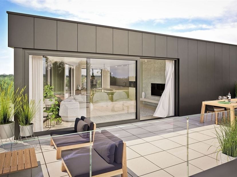 Residentie Two Wheelers est un projet de construction neuve comprenant 9 appartements élégants à l'angle de Bredabaan et Borrekenslei, dans le coeur a