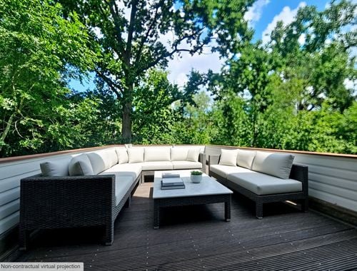                                         Penthouse à louer à Uccle, € 2.950
