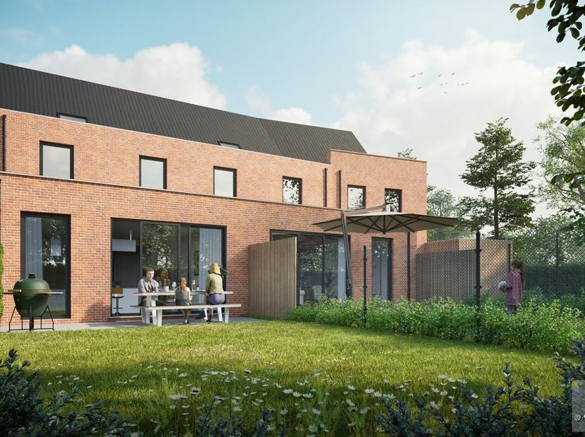 Op een uitstekende locatie te centrum Berlaar bevindt zich dit prachtige kleinschalig nieuwbouwproject bestaande uit 3 nieuwbouwwoningen, 1 HOB en 2 g