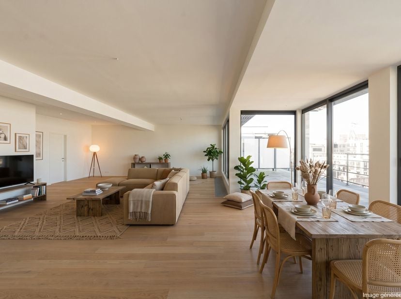 Appartement à louer à ,
                    1000 Bruxelles