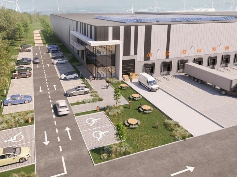 20.000m² logistiek magazijn te huur in build-to-suit distributiecentrum te Gent-Zeehaven<br />
Opsplitsbaar in 2 delen<br />
Ligging: R4, Kluizendok-H