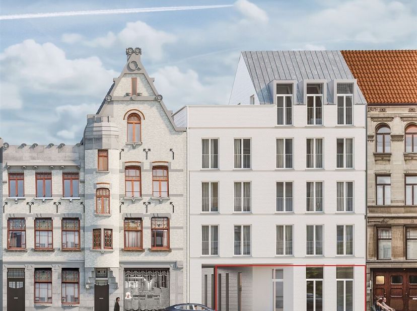 Uitzonderlijk nieuwbouwproject in hartje Antwerpen-Berchem<br />
Locatie: Lange Leemstraat, Antwerpen. Een zeer centrale locatie vlakbij het Groen Kwa