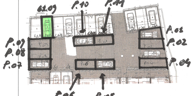Garage te koop in Damberdstraat 16-20, 8560 Wevelgem