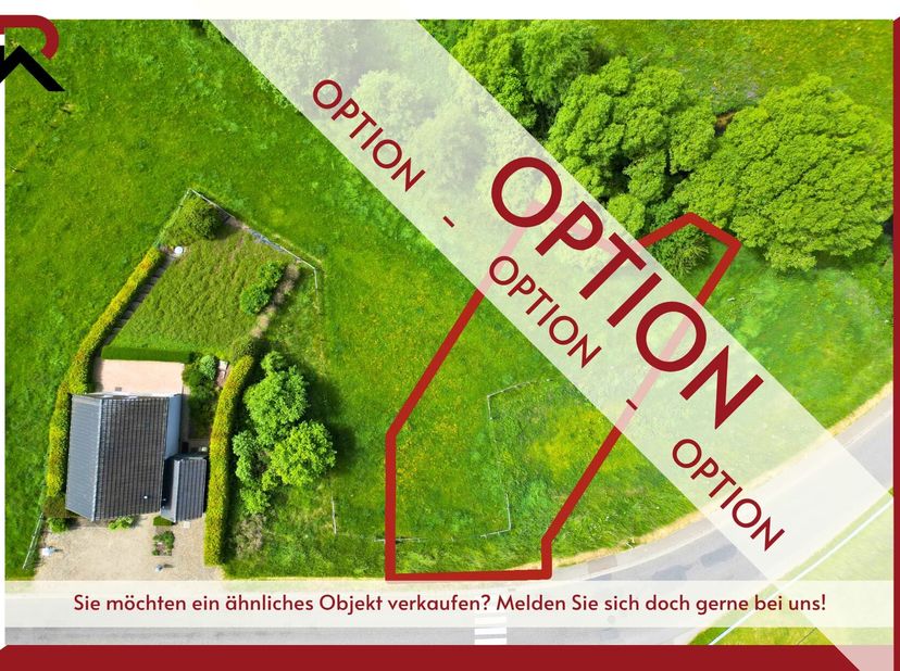 In een aangename woonwijk van Wirtzfeld ligt dit aantrekkelijke perceel met een oppervlakte van 803 m². De ligging op het zuiden zorgt voor optimale o