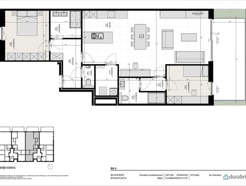                                         Appartement te koop in Melle, € 417.800
