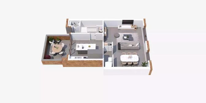 Appartement te koop in Provinciesteenweg 46 bus B202, 3150 Wespelaar