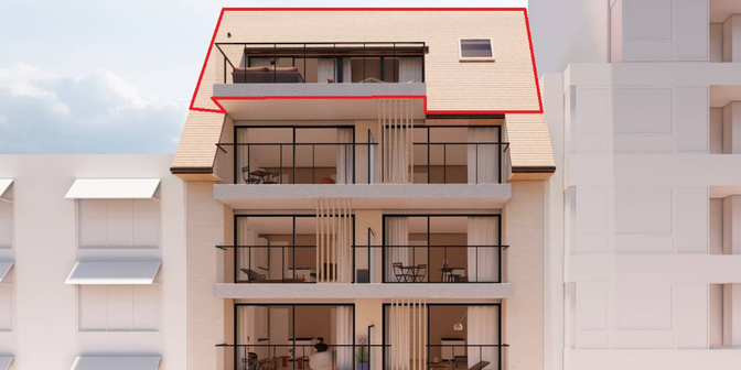 Appartement à vendre à Paul De Smet De Naeyerstraat 21 boîte 05.01, 8430 Middelkerke