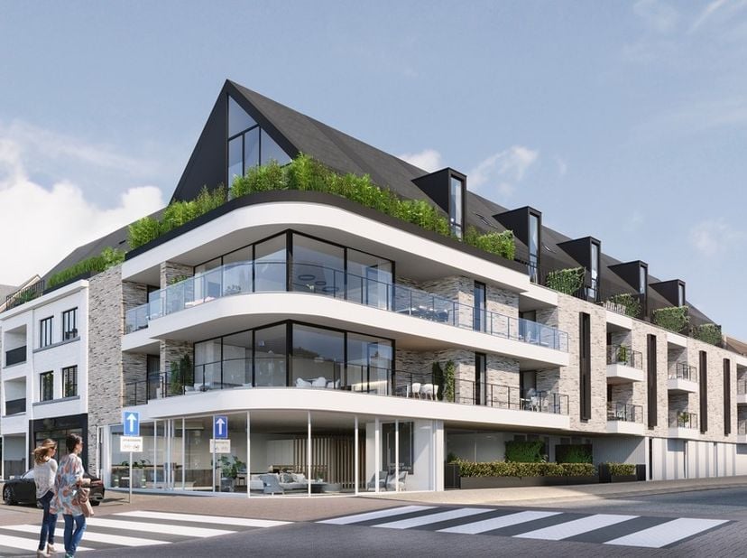 Dit prachtige 2 slaapkamer appartement, is gelegen in residentie Korenaar op de hoek van de Demerwal en de Korenstraat, pal in het centrum van de stad