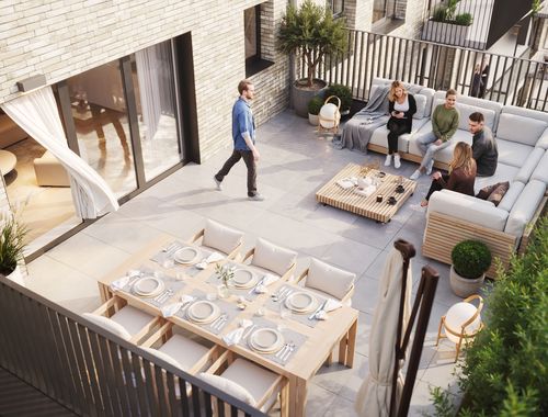                                         Penthouse te koop in Sint-Lambrechts-Woluwe, € 525.000

