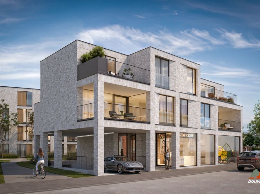 HANDELSPAND (107m²) op toplocatie | Park De Wulf - centrum Aalter<br />
<br />
Info &amp;amp; Verkoop: Sara - BCA | 0472 860 205 | sara@bcabouwtbeter.be<b
