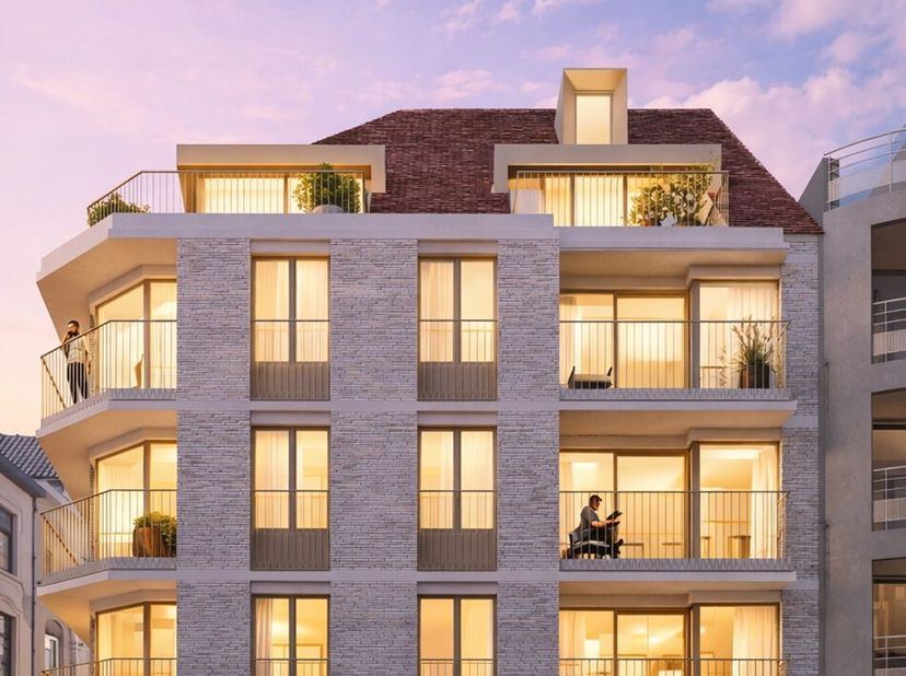 Ontdek dit charmante en lichtrijke appartement, gelegen in de stijlvolle Residentie Antoine aan de Kursaalstraat te Heist, op een uitstekende locatie