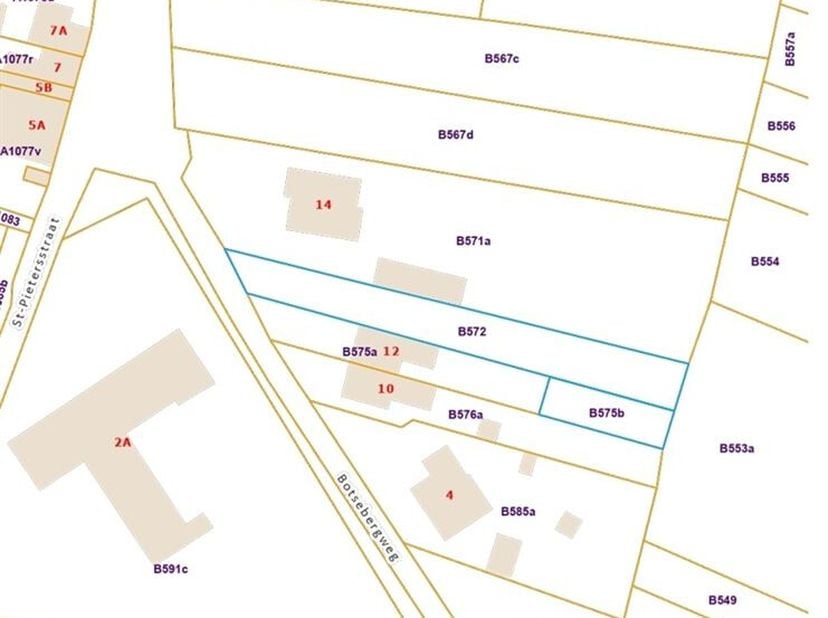 Aan de Botsebergweg 12A te Maasmechelen bevindt zich dit mooie bouwperceel van maar liefst 11 are en 63 centiare, gelegen in een schilderachtig woonge