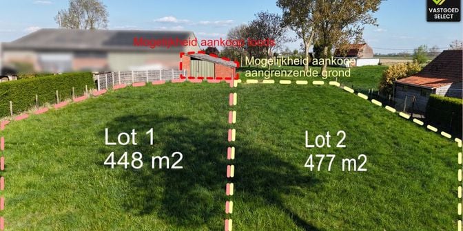 Terrain à vendre à Molenstraat 148, 9988 Watervliet