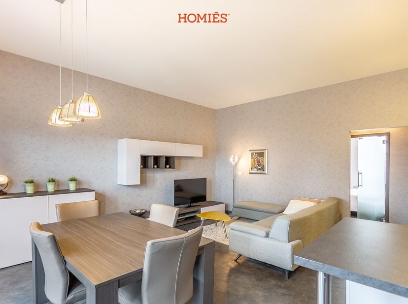 <br />
<br />
&amp;Agrave; un jet de pierre de la gare de Louvain, nous trouvons cet appartement 1 chambre lumineux et enti&amp;egrave;rement meubl&amp;eacute;. L