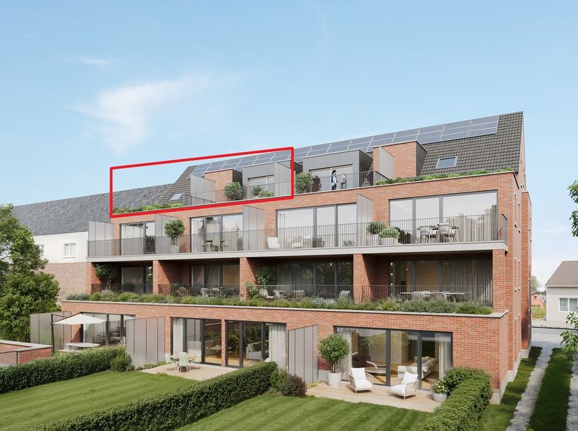 Penthouse hartje Laakdal<br />
Dit exclusieve penthouse in Residentie 'De Voorburg' combineert comfortabel wonen met een hoogwaardige afwerking en een