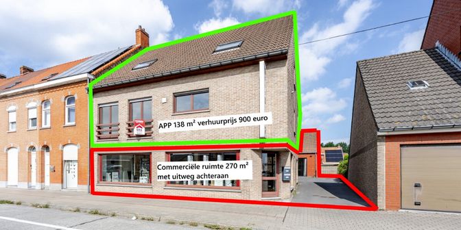 Bedrijfsvastgoed te koop in Gulden-Sporenstraat 60 bus 1, 8530 Harelbeke