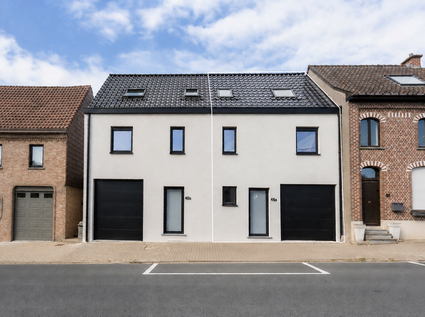 Op zoek naar een moderne, energiezuinige gezinswoning waar ruimte, comfort en een rustige ligging samenkomen? Deze kwalitatief afgewerkte nieuwbouwwon