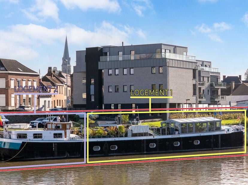 À la recherche d'un logement atypique alliant charme et liberté ?<br />
Amarrée sur les Quais d'Antoing, l'Agence Leclercq vous propose cette péniche